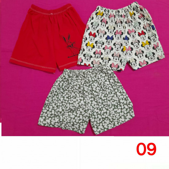 SHORT KNITTED (3PCS)